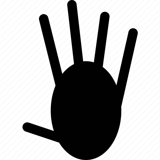 Fingers, hand, human, palm icon - Download on Iconfinder