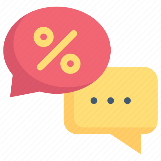 Marketing, growth, business, promotion, conversation discussion, discount, message icon - Download on Iconfinder