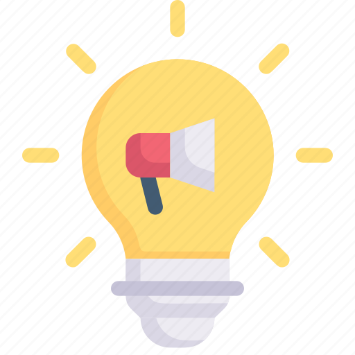 Marketing, growth, business, promotion, marketing idea, creativity, light bulb icon - Download on Iconfinder