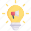 marketing, growth, business, promotion, marketing idea, creativity, light bulb 