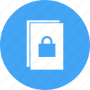 data, document, files, folder, lock, protection, security