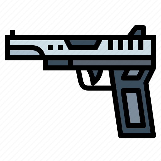 Gun, handgun, pistol, shooting, weapons icon - Download on Iconfinder