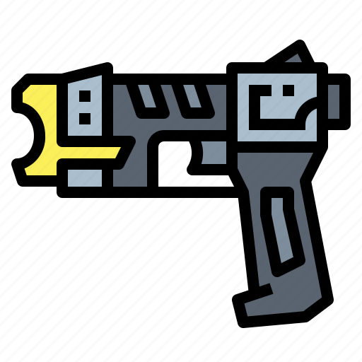 Gun, protection, stun, weapon icon - Download on Iconfinder