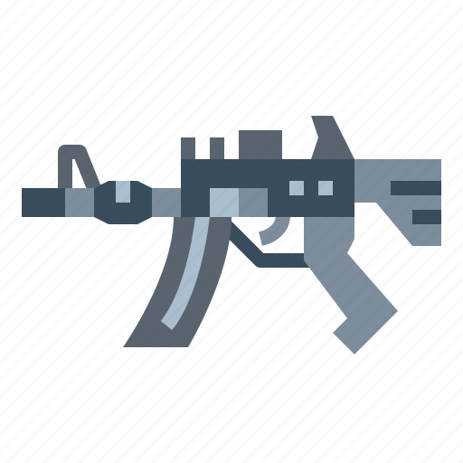 Gun, machine, shooting, weapons icon - Download on Iconfinder