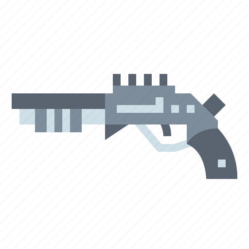 Gun, pistol, shooting, shotgun, weapons icon - Download on Iconfinder