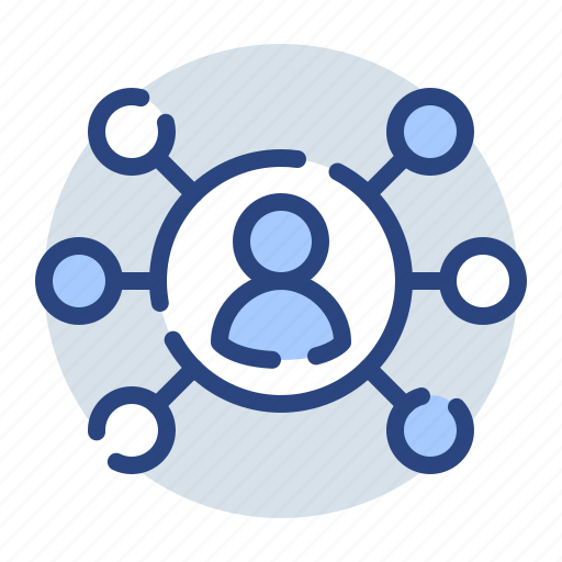 Connected, connection, connections, network, networking icon - Download on Iconfinder
