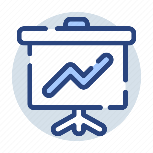 Chart, presentation, diagram, finance, growth, marketing, report icon - Download on Iconfinder