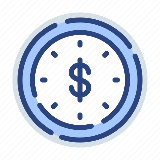 Is, money, time, bank, payment, timer, watch icon - Download on Iconfinder