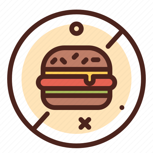 No, fastfood, fitness, sport, gym icon - Download on Iconfinder