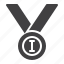 medal, ribbon, champion, award 