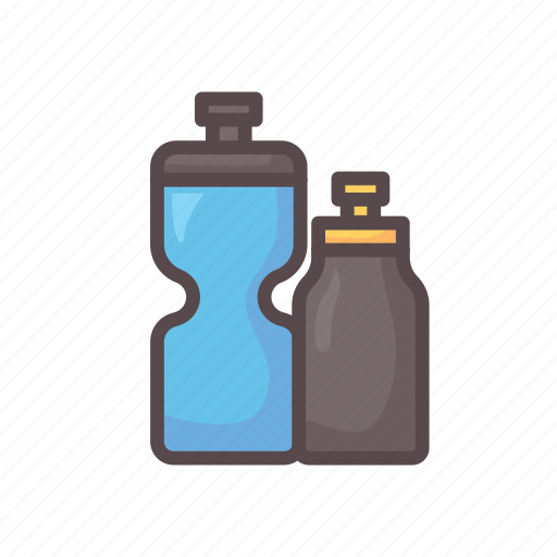 Bottle, drink, fitness, gym, water icon - Download on Iconfinder