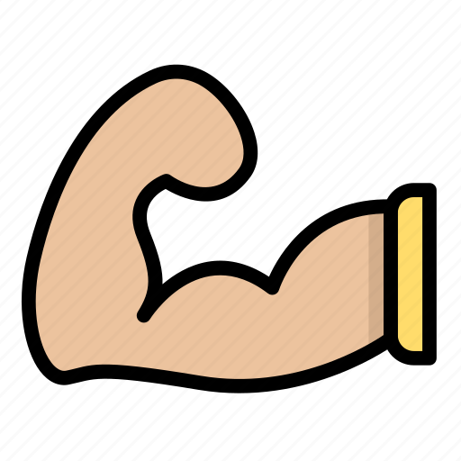 Gym, fitness, sport, body, health, training, muscle icon - Download on Iconfinder