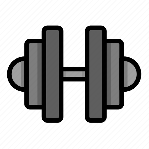 Gym, fitness, sport, body, health, training, barbell icon - Download on Iconfinder