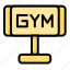 gym, fitness, sport, body, health, exercise, training 