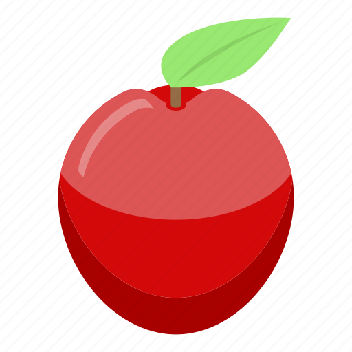 Cartoon, eco, isometric, logo, red, tree, vab924 icon - Download on Iconfinder
