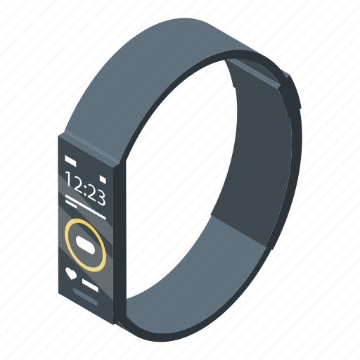 Bracelet, cartoon, computer, fashion, fitness, isometric, medical icon - Download on Iconfinder