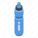 bottle, cartoon, gym, isometric, sport, water, woman
