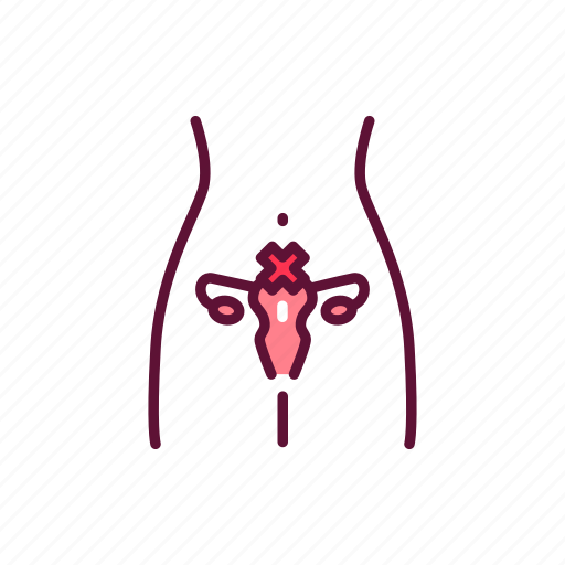 Infertility, woman, womb icon - Download on Iconfinder