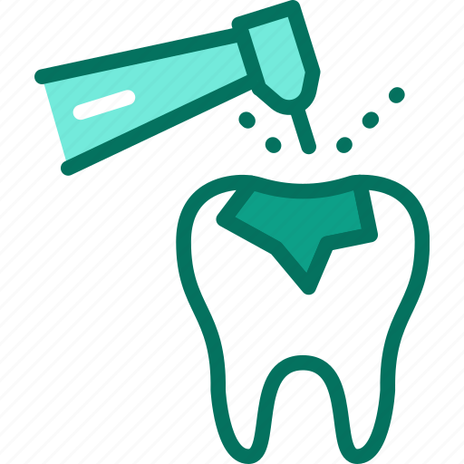 Caries, treatment, drill icon - Download on Iconfinder