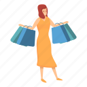 business, computer, fashion, habit, shopping, woman