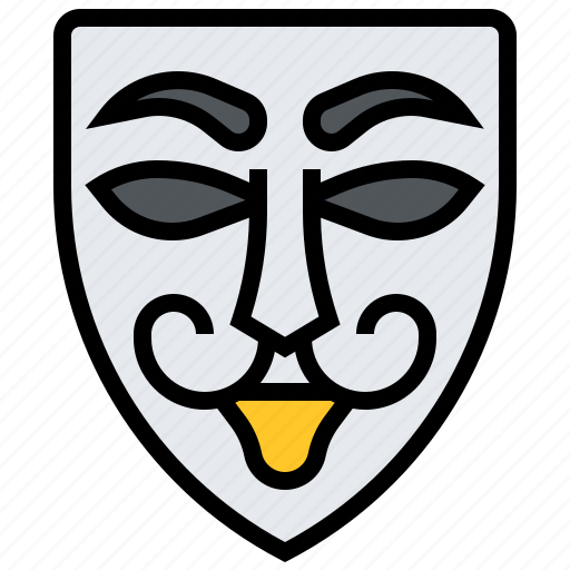 Hack, hacker, mask, thief, virus icon - Download on Iconfinder