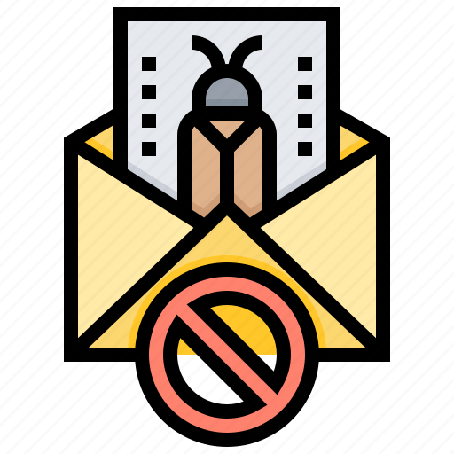Bug, mail, malware, spam, spyware icon - Download on Iconfinder