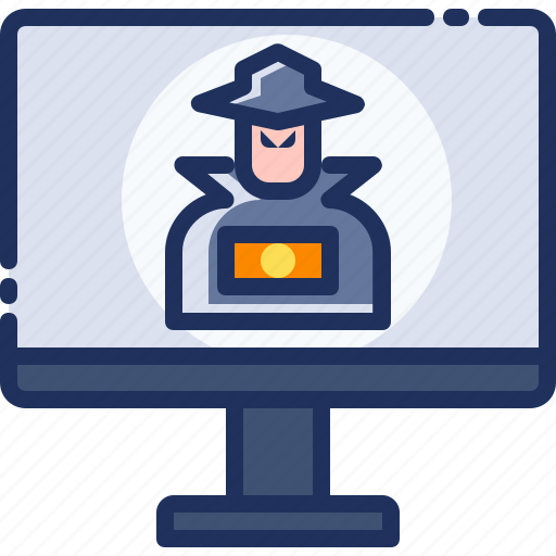 Computer, cyber attack, hacker, technology icon - Download on Iconfinder