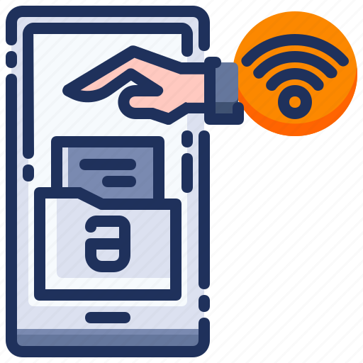 Hacker, malware, smartphone, wifi, confidential data icon - Download on Iconfinder