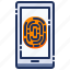 fingerprint, protection, security, smartphone 