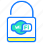 lock, password, protected, security, wifi, wireless 