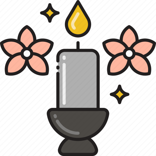 Aromatherapy, beauty, candle, spa, therapy icon - Download on Iconfinder