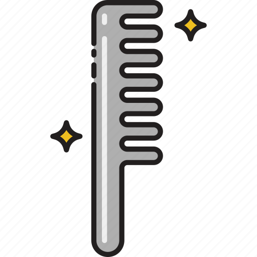 Comb, brush, hair, hairdressing, styling icon - Download on Iconfinder