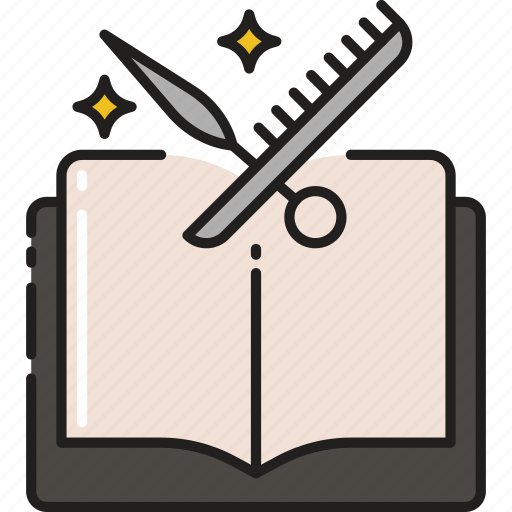 Hairdresser, school, haircut, hairdressing, hairstyle, study icon - Download on Iconfinder