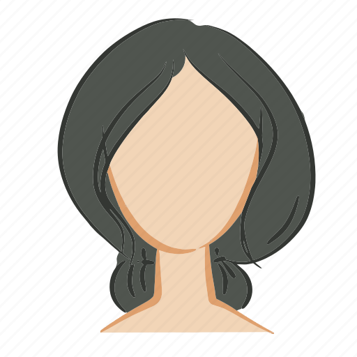 Beauty, face, girl, hair, head, woman icon - Download on Iconfinder