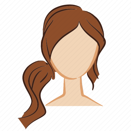 Beauty, brown, face, girl, hair, head, woman icon - Download on Iconfinder