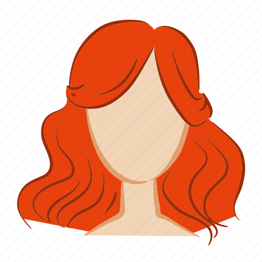 Beauty, face, girl, hair, head, red, woman icon - Download on Iconfinder