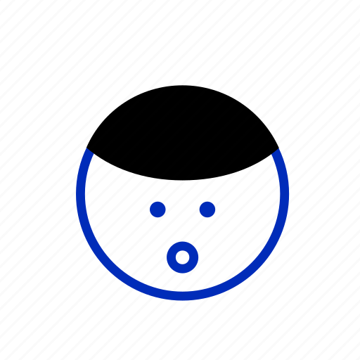 Fringe, face, smile, cartoon, emoticons, happy, smiley icon - Download on Iconfinder