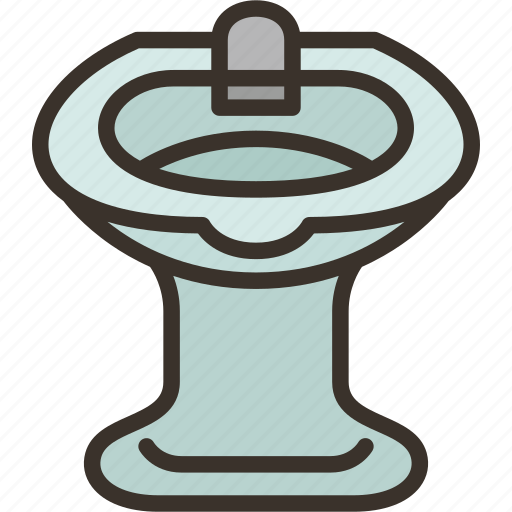 Sink, basin, bathroom, faucet, washing icon - Download on Iconfinder