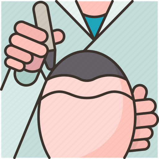 Hair, surgery, graft, implant, treatment icon - Download on Iconfinder