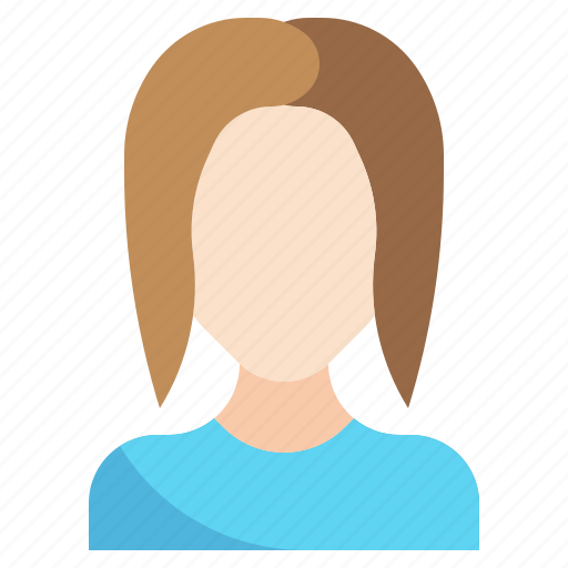 Woman, hair, head, beauty, cut, hairstyle, salon icon - Download on Iconfinder