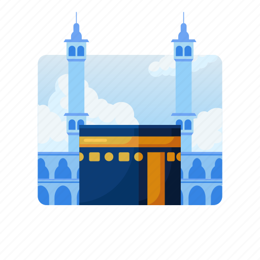 Kabaa, muslim, hajj, islamic, kaaba, mubarak, mabrour icon - Download on Iconfinder