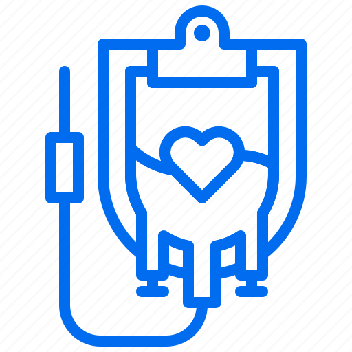 Blod, heart, hospital, medical, transfusion icon - Download on Iconfinder