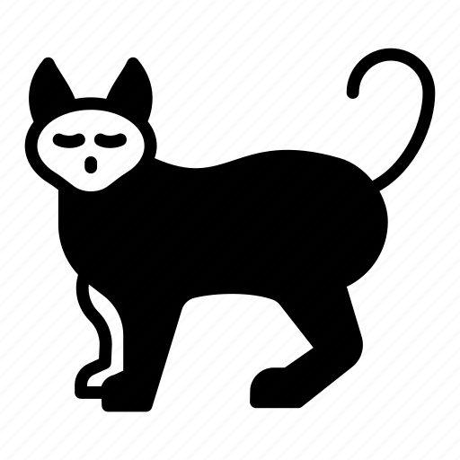 Cat, frightened, haunted, scaredy, voice, scary, halloween icon - Download on Iconfinder
