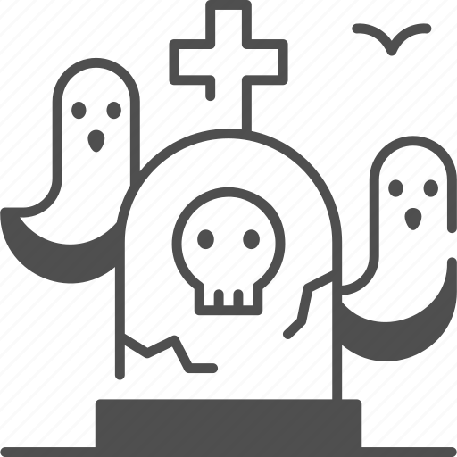 Ghost, gravegraveyard, grave icon - Download on Iconfinder