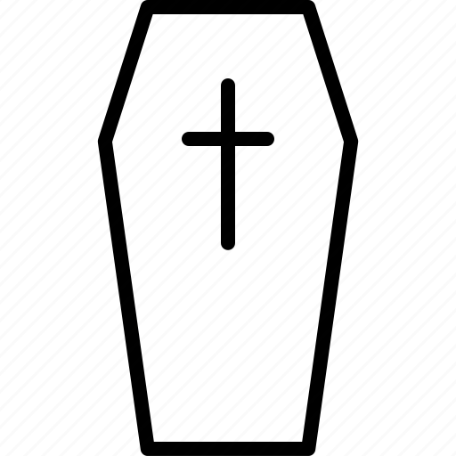 Cemetery, coffin, dead, death, funeral, grave, halloween icon - Download on Iconfinder