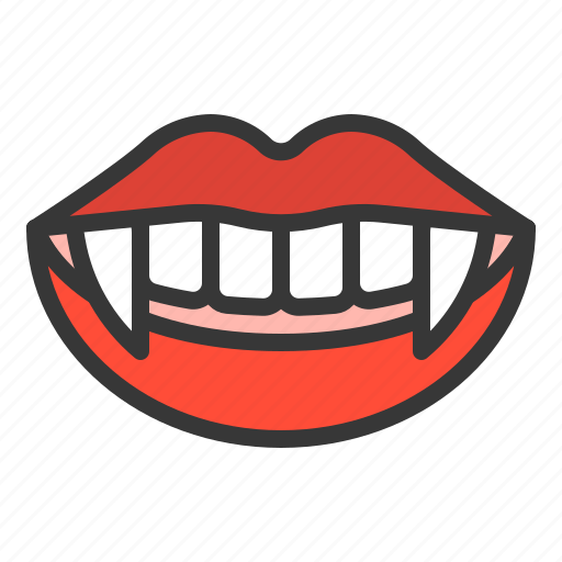 Halloween, horror, mouth, scary, spooky, teeth, vampire mouth icon - Download on Iconfinder