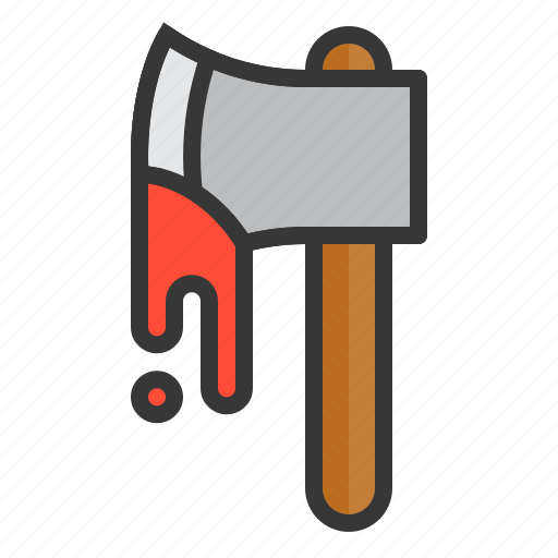 Axe, halloween, hand axe, hatchet, tool, weapon icon - Download on Iconfinder