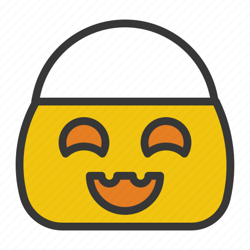 Basket, halloween, halloween basket, horror, scary, spooky, trick or treat icon - Download on Iconfinder