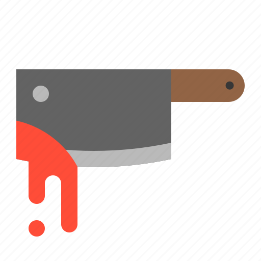 Cleaver, halloween, horror, knife, scary, spooky, weapon icon - Download on Iconfinder