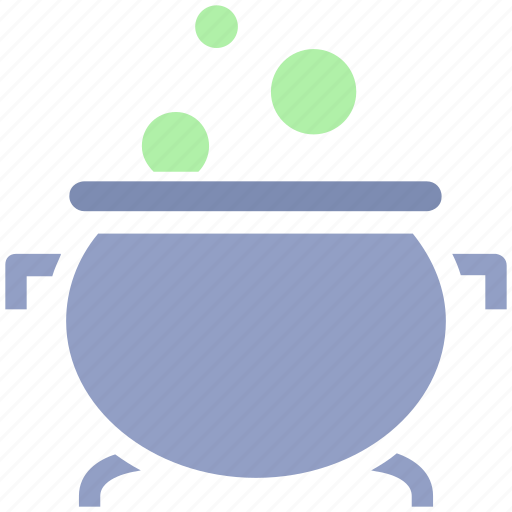 Cauldron, halloween, halloween cooking pot, halloween cookpot, halloween pot, scary, scoopy icon - Download on Iconfinder